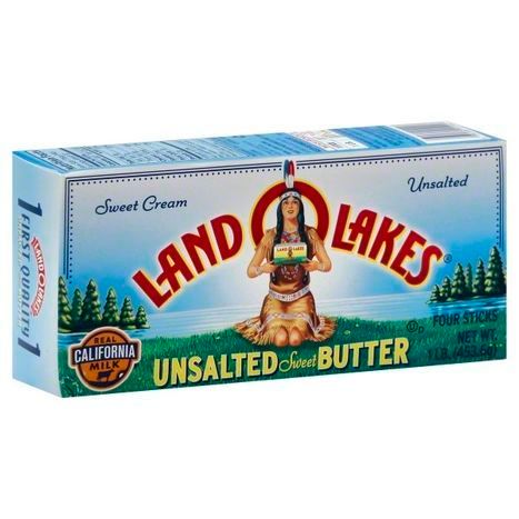 Buy Land O Lakes Butter, Unsalted - 4 Each Online | Mercato