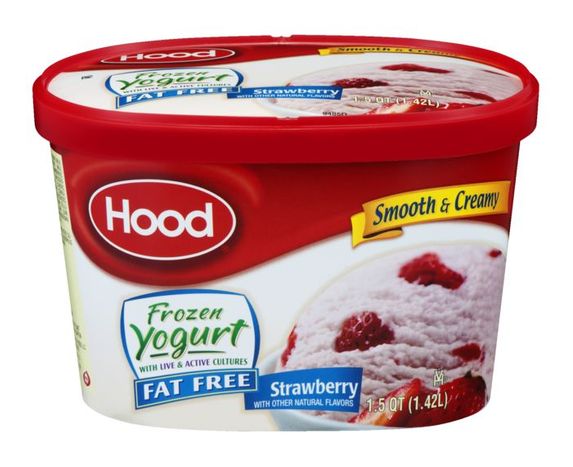 Buy Hood Frozen Yogurt Fat Free Strawberry - ... Online | Mercato