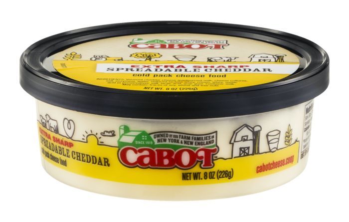 Buy Cabot Cheese Food, Extra Sharp Spreadable... Online | Mercato