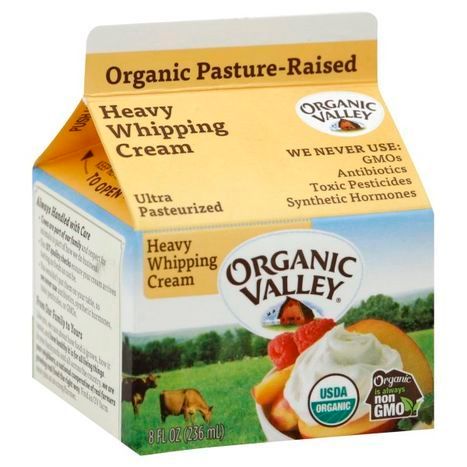 Buy Organic Valley Whipping Cream, Heavy - 8 ... Online | Mercato