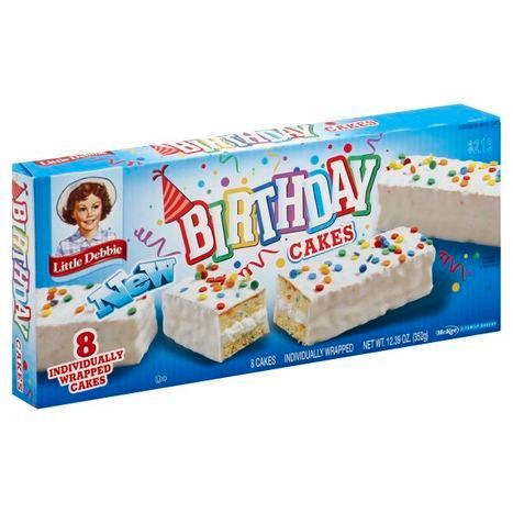 Buy Little Debbie Birthday Cakes - 8 Each Online | Mercato