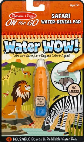 Melissa & Doug Water-Reveal Pad, Safari