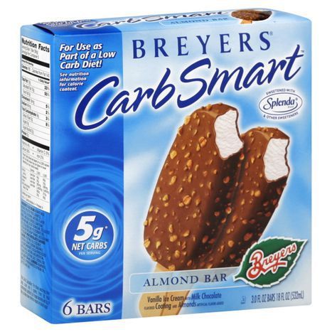 Buy Breyers Carb Smart Ice Cream Bar, Almond ... Online | Mercato