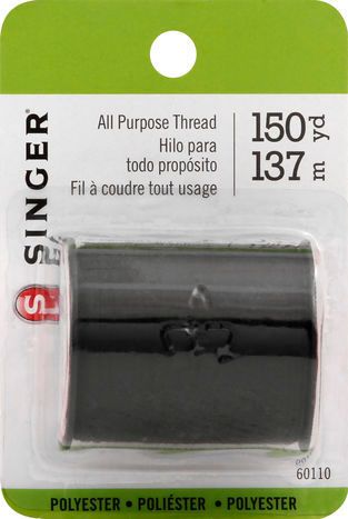 Singer Thread, All Purpose, Polyester, 150 Yard