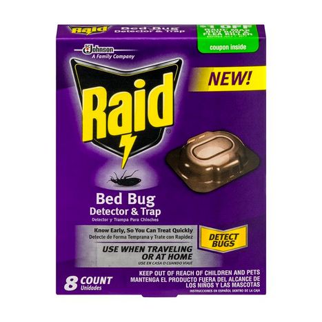 Buy Raid Bed Bug Detector & Trap - 8 Each Online | Mercato