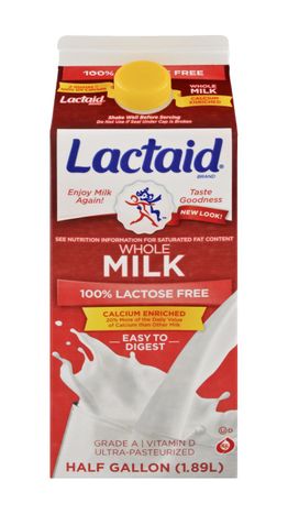 Buy Lactaid Milk, Whole - 64 Ounces Online | Mercato