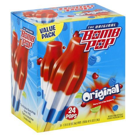 Buy Bomb Pop Frozen Confection, Original, Val... Online | Mercato