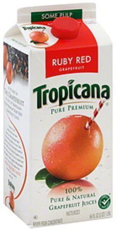 Tropicana Ruby Red Grapefruit Juice