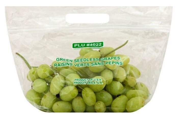 Azure Market Produce Grapes, Seedless Green Organic