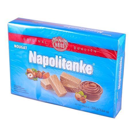 Buy Kras Napolitanke Nougat Wafers - Pack of 12 Online ...