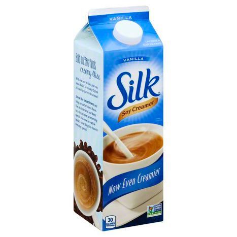 Buy Silk Soy Creamer, Vanilla - 1 Quart Online | Mercato