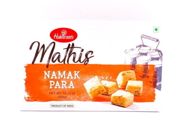 Buy Haldiram's Mathis Namak Para - 400 Grams Online | Mercato