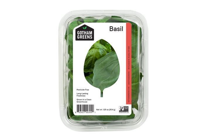 Gotham Greens Fresh Basil Herb, 1.25 oz - City Market