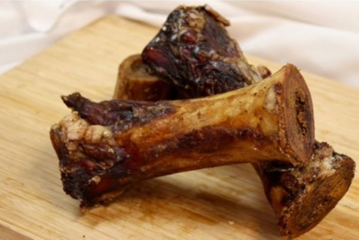 Buy Smoked Beef Marrow Bone Dog Treat - 6" Online | Mercato