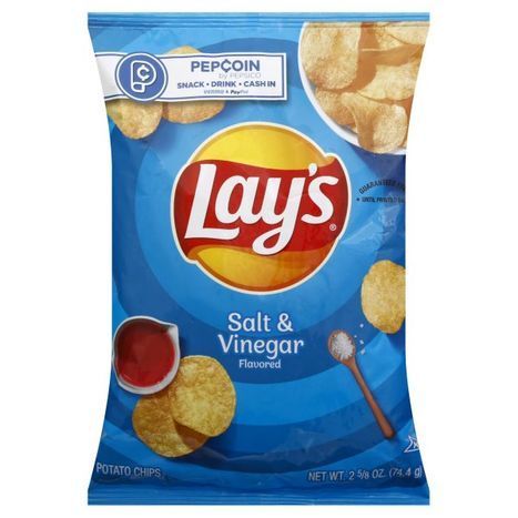 Buy LAYS Potato Chips, Salt & Vinegar, Bag - ... Online | Mercato