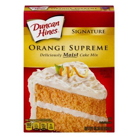 Buy Duncan Hines Orange Supreme Cake Mix - 15... Online | Mercato