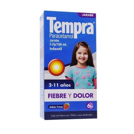 Buy Tempra Paracetamol Jarabe Fresa - 120 Mil... Online | Mercato