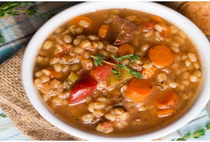 Buy Beef Barley Soup - 24 Ounces Online | Mercato