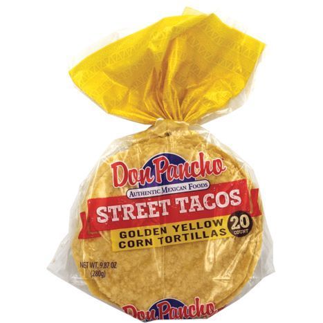 Buy Don Pancho Corn Street Taco - 20 Count Online | Mercato