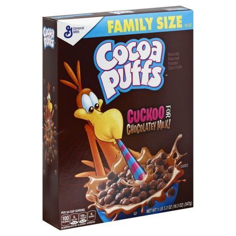 Buy Cocoa Puffs Cereal, Family Size - 19.3oz Online | Mercato