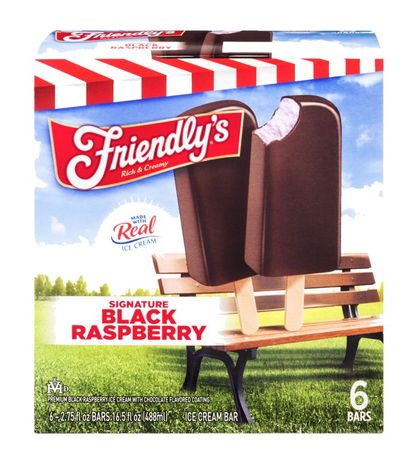 Buy Friendlys Ice Cream Bar, Signature Black ... Online | Mercato