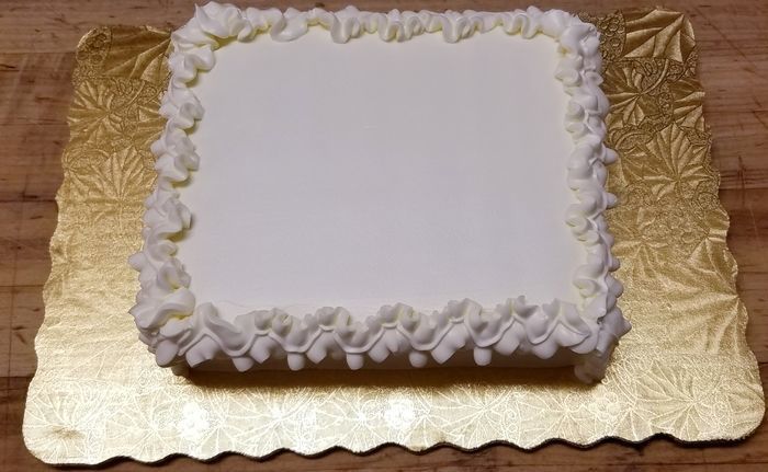 Buy 1/8Th Frozen Sheet Cake - 1 Count Online | Mercato