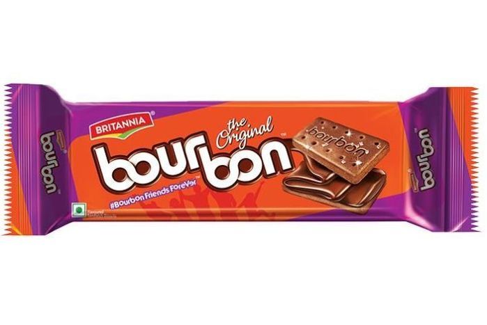 Buy Britannia Bourbon Cookies-100Gm Online | Mercato