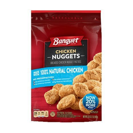 Buy Banquet Original Chicken Nuggets - 32 Ounces Online | Mercato