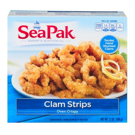 Buy Seapak Clam Strips - 12 Ounces Online | Mercato
