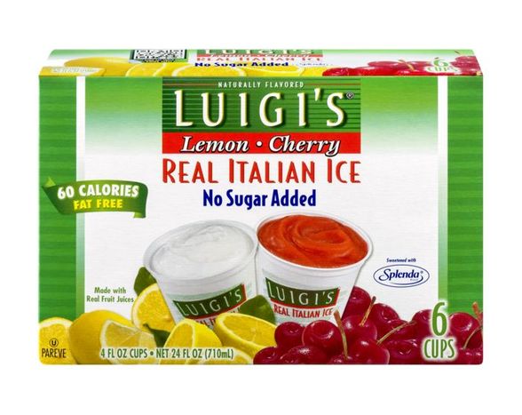 Buy Luigis Italian Ice Real Lemoncherry Online Mercato 7959