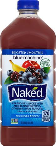 Naked Blue Machine Boosted Juice Smoothie 64 oz