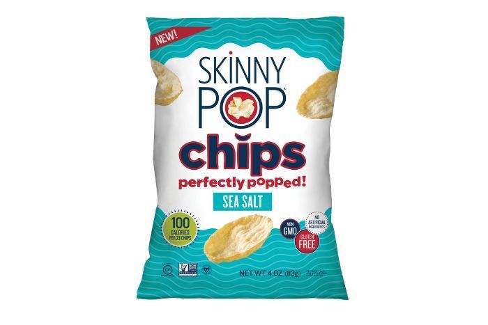 Buy Skinny Pop Sea Salt Chips - 4 Ounces Online | Mercato