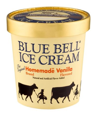 Buy Blue Bell Ice Cream, Homemade Vanilla Fla... Online | Mercato