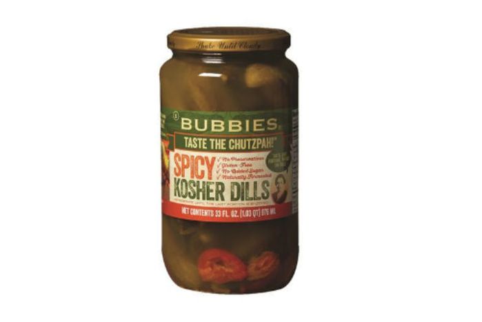 Buy Bubbies Kosher Dill Pickles Spicy Online Mercato