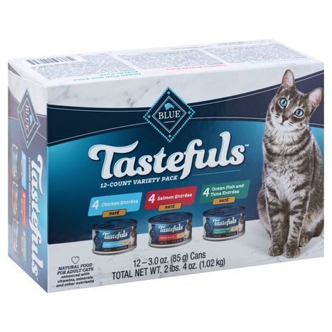 Buy Blue Tastefuls Cat Food, Pate, 12-Count V... Online | Mercato