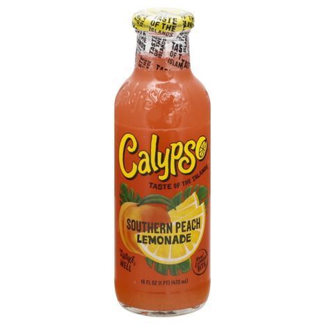 Buy Calypso Lemonade, Southern Peach - 16 Ounces Online 