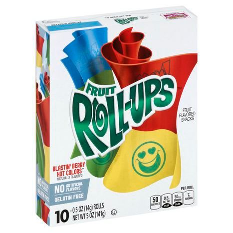 Buy Fruit Roll Ups Fruit Flavored Snacks, Bla... Online | Mercato