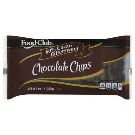 Buy Food Club Chocolate Chips - 10 Ounces Online | Mercato