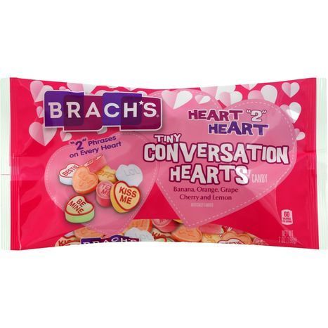 Buy Brachs Candy, Conversation Hearts, Heart ... Online | Mercato