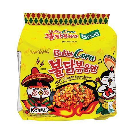 Buy Samyang Buldak Corn Hot Chicken Ramen - 5... Online | Mercato