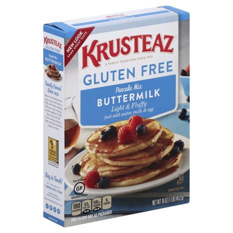 Buy Krusteaz Pancake Mix, Gluten Free, Butter... Online | Mercato