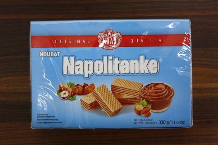 Buy Kras Napolitanke Nougat Wafers (330g) Online | Mercato