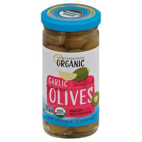 olives garlic