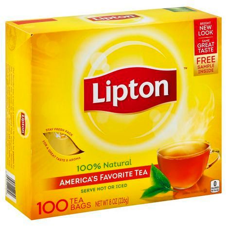 Buy Lipton Tea, Bags - 100 Count Online | Mercato