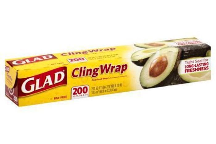 Glad Food Wrap, Clear, 200 Square Feet