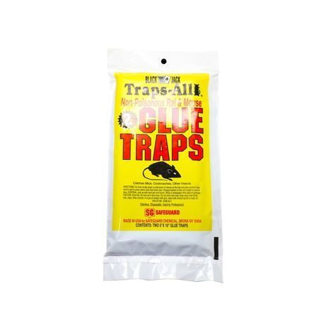 Black Jack® Traps-All Mouse Glue Traps 2-PACK