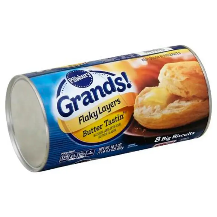 Order Pillsbury Grands! Biscuits, Flaky Layers, Butter Tastin' - 16.3 Ounces food online from Fligner Market store, Lorain on bringmethat.com