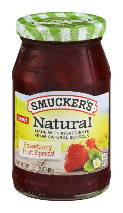 Order Smuckers Natural Fruit Spread, Strawberry - 17.3 Ounces food online from Holiday farms store, Roslyn Heights on bringmethat.com