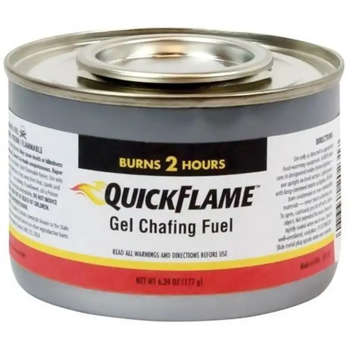 Order Quickflame Gel Chafing Fuel - 6.24 Ounces food online from Holiday farms store, Roslyn Heights on bringmethat.com