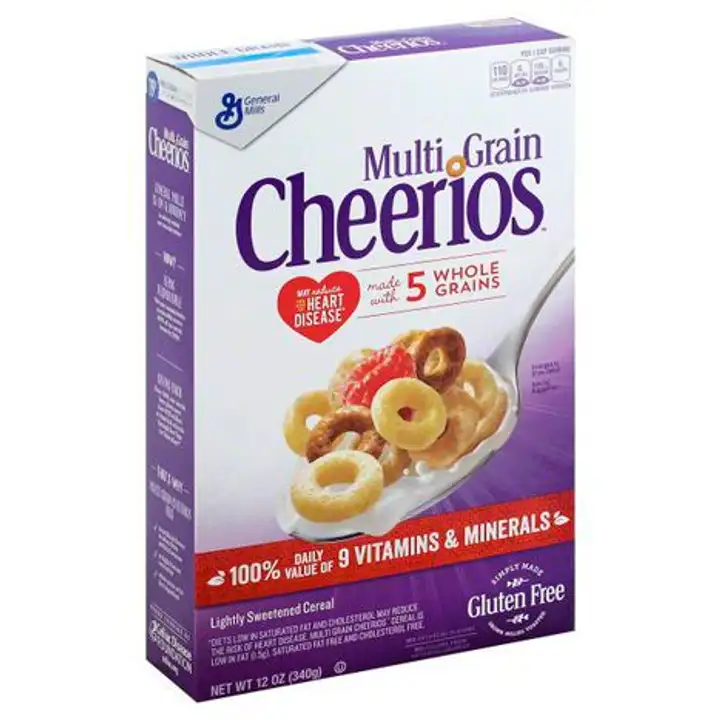 Order Cheerios Cereal, Multi Grain - 12 Ounces food online from Holiday farms store, Roslyn Heights on bringmethat.com